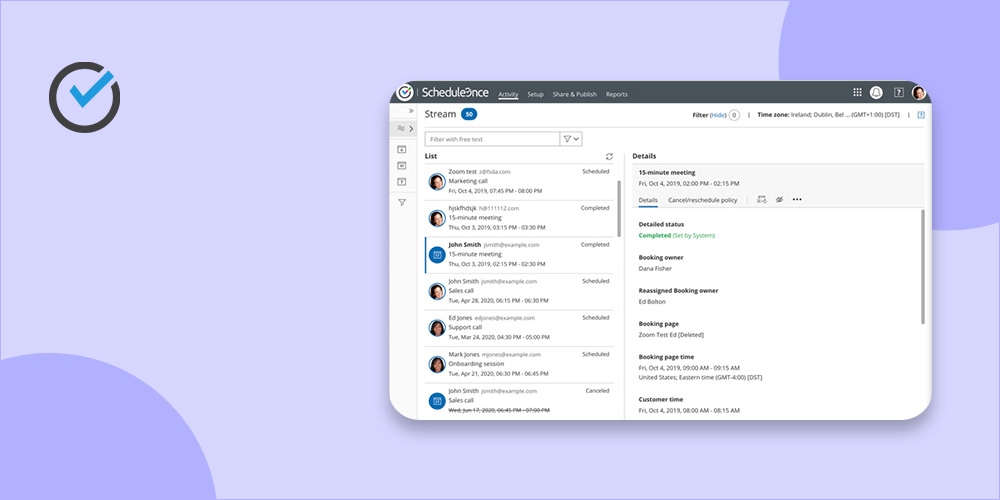 ScheduleOnce - Scheduling Software for Cleaning Business