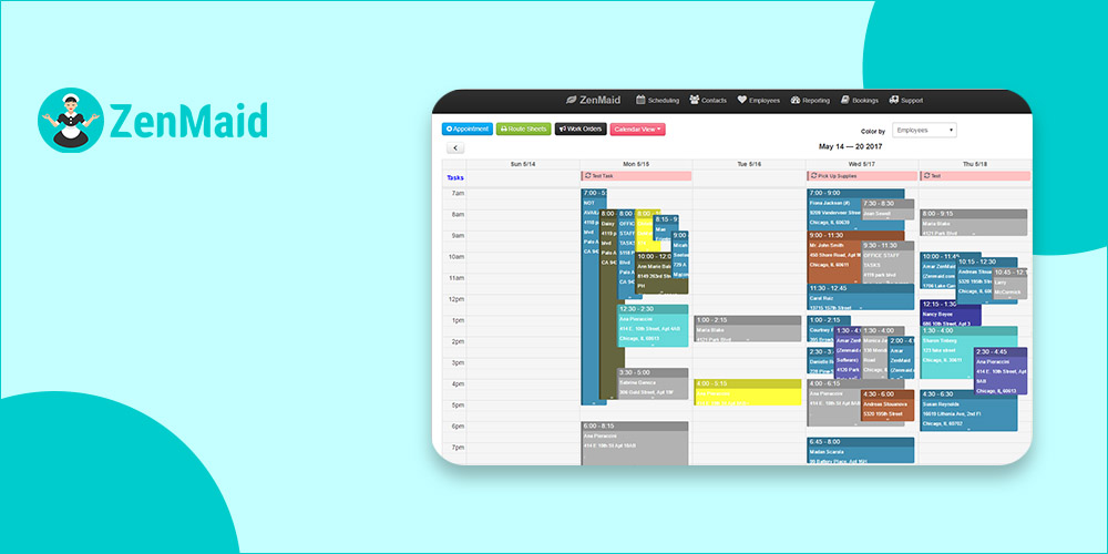 Zenmaid - Scheduling Software for Cleaning Business
