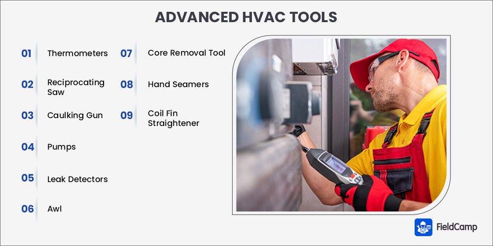 Advanced HVAC tools