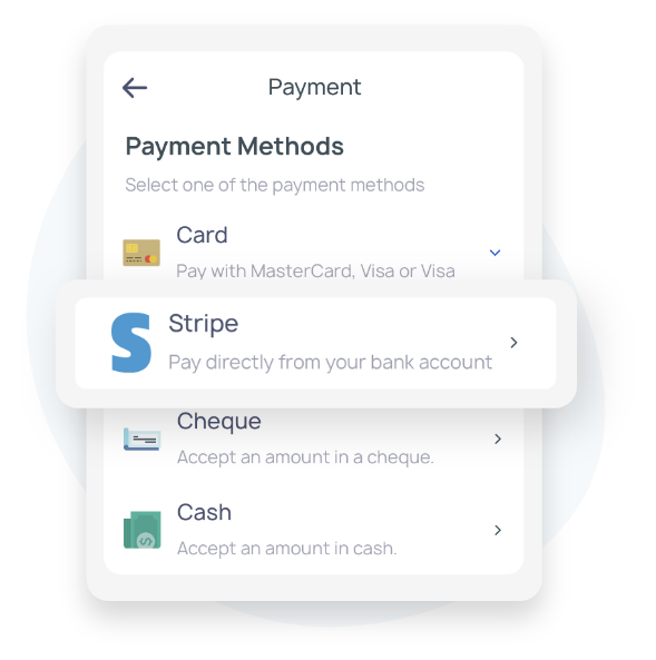 Furnish invoices and collect charges easily