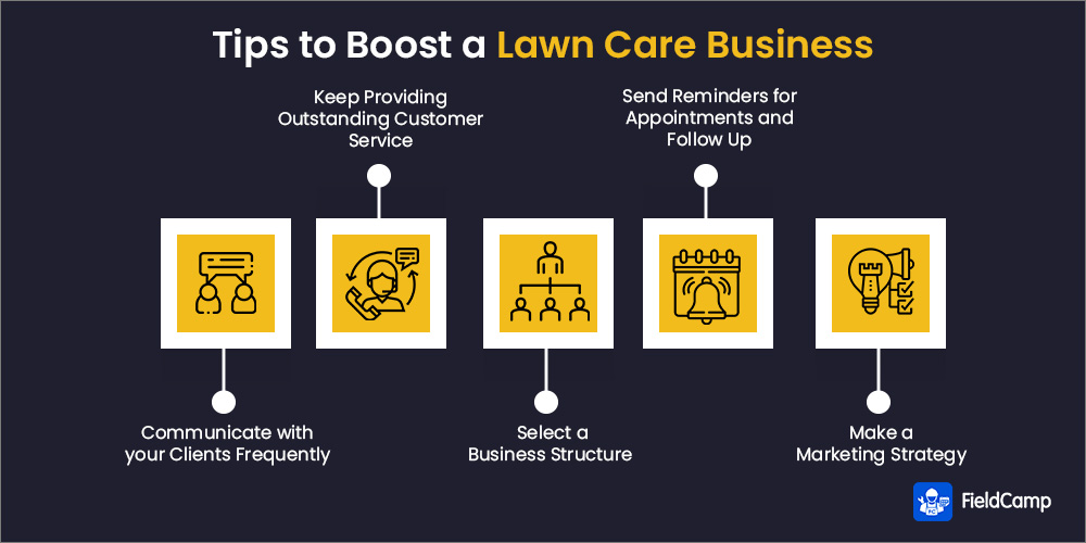 Tips To Boost a Lawn Care Business