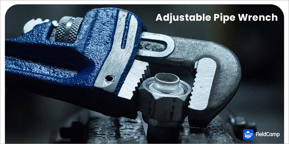 Adjustable Pipe Wrench - one of the best plumbing tools