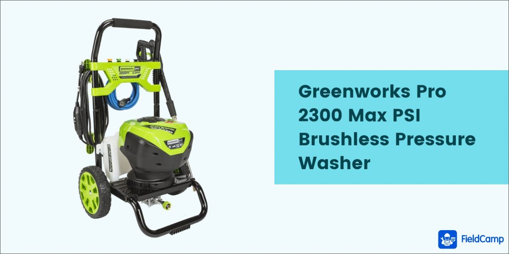 Greenworks Pro 2300 Max PSI Brushless Pressure Washer