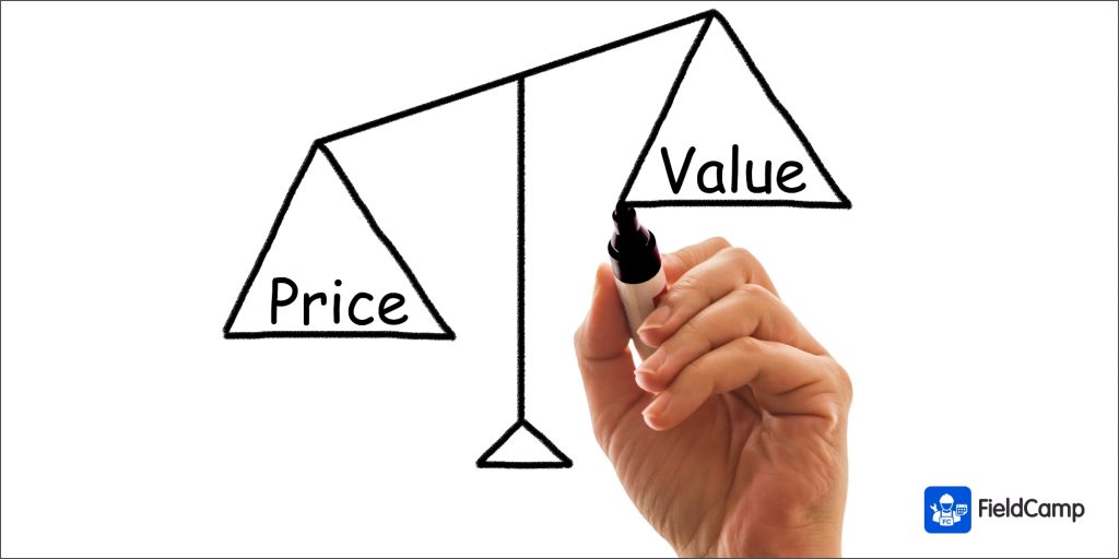 Price based on value