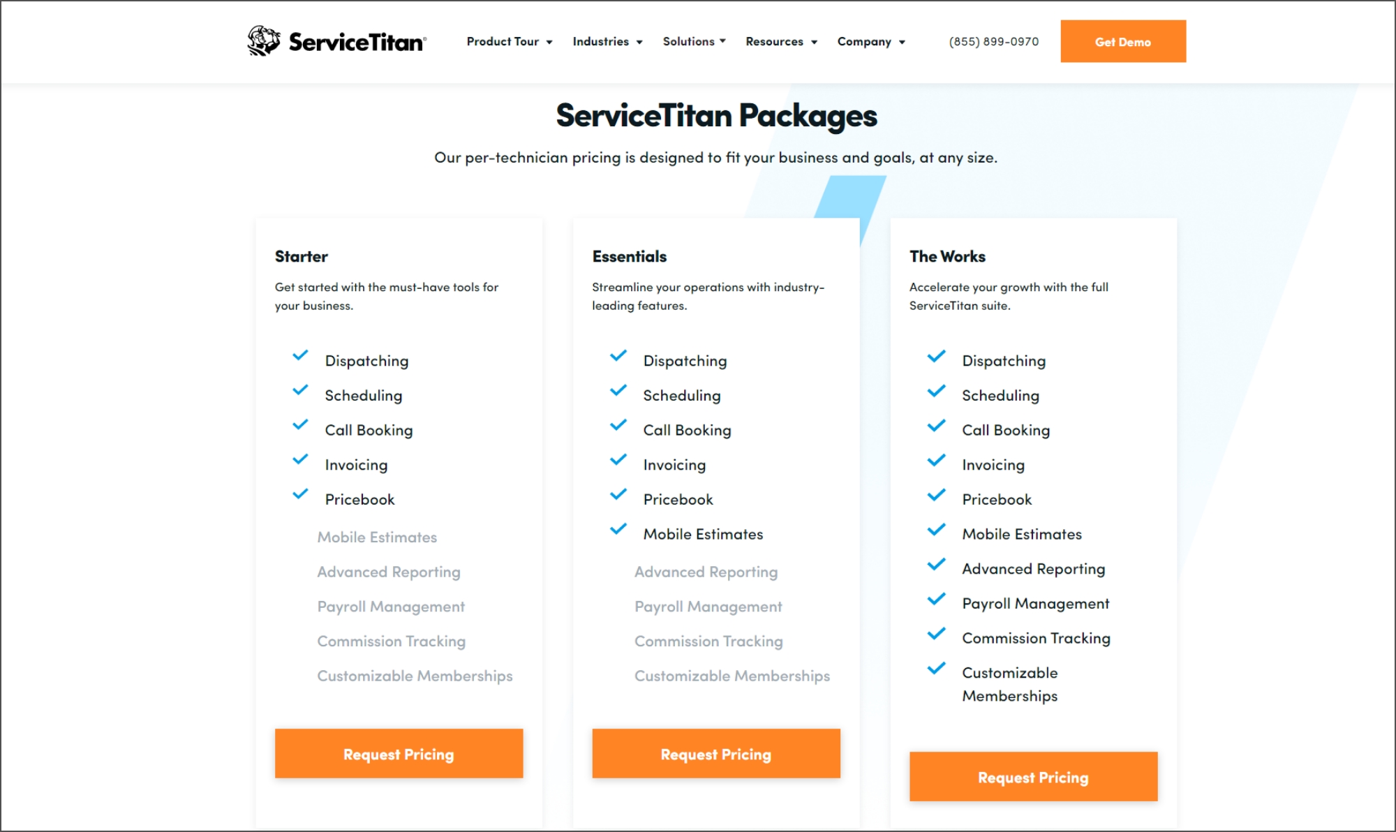 ServiceTitans Pricing Model