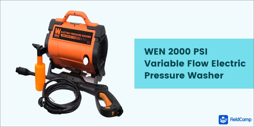  WEN 2000 PSI Variable Flow Electric Pressure Washer