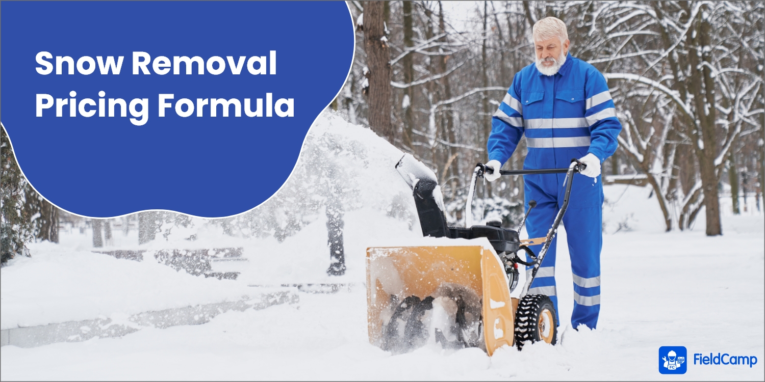snow removal pricing formula