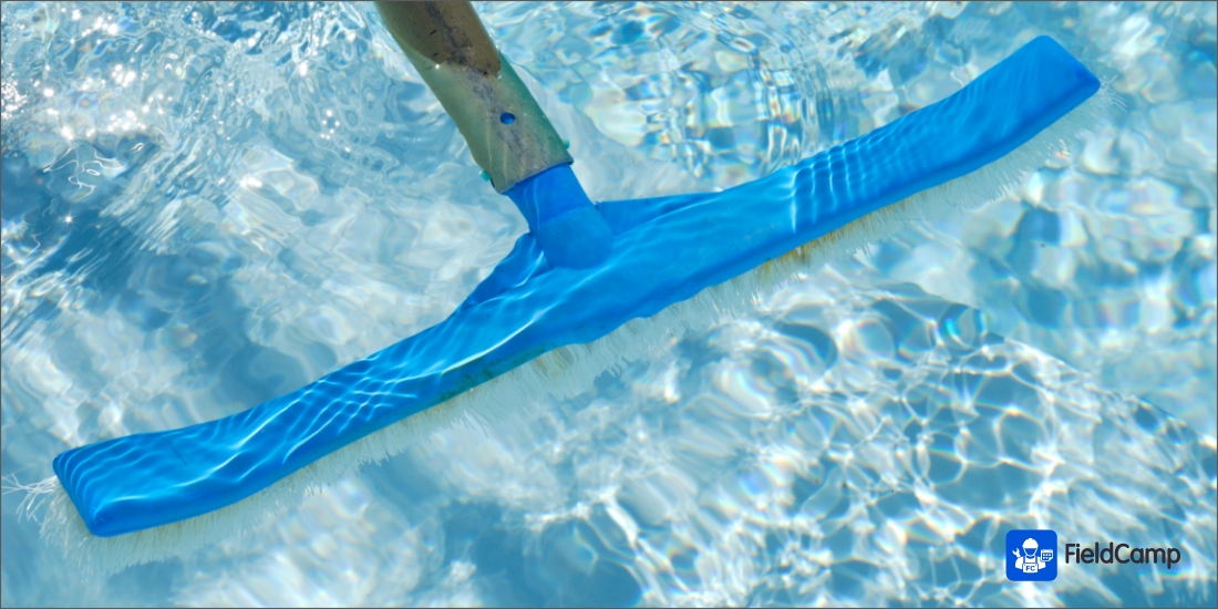 Pool brushes - pool cleaning equipment