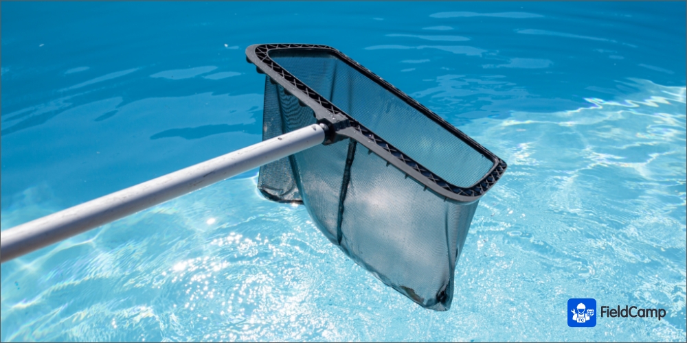 Skimmer net - pool cleaning equipment