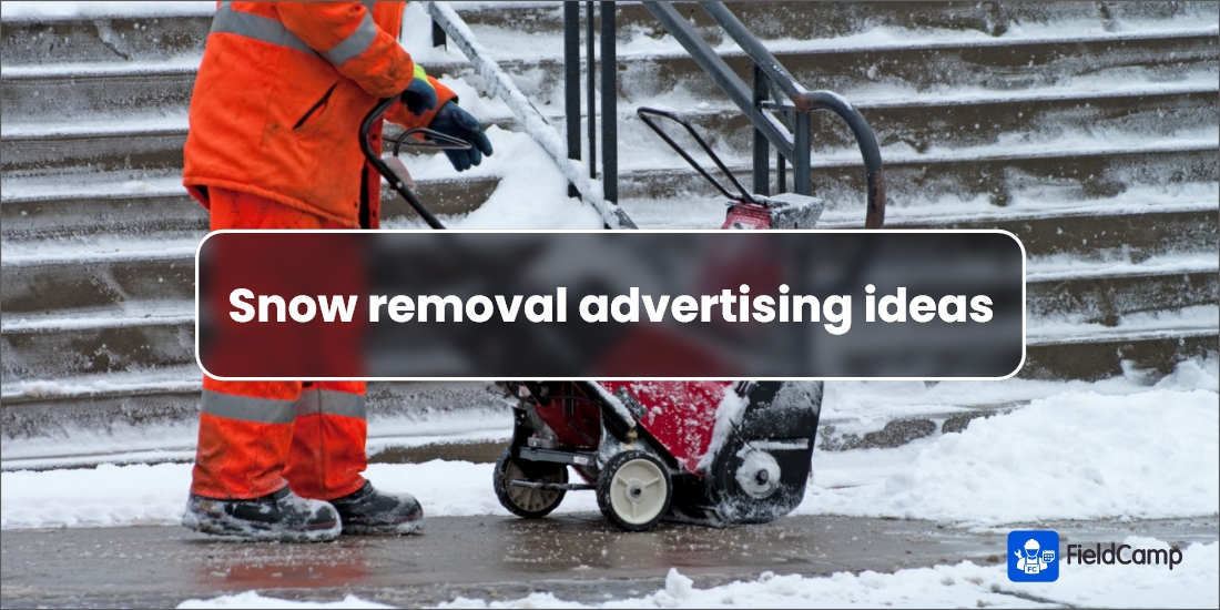 Snow removal advertising ideas