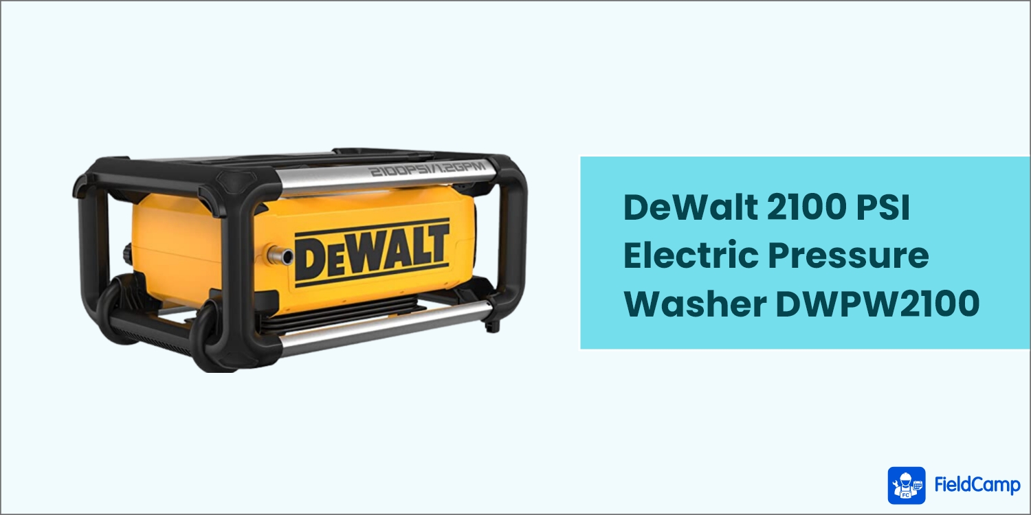 DeWalt 2100 PSI Electric Pressure Washer DWPW2100
