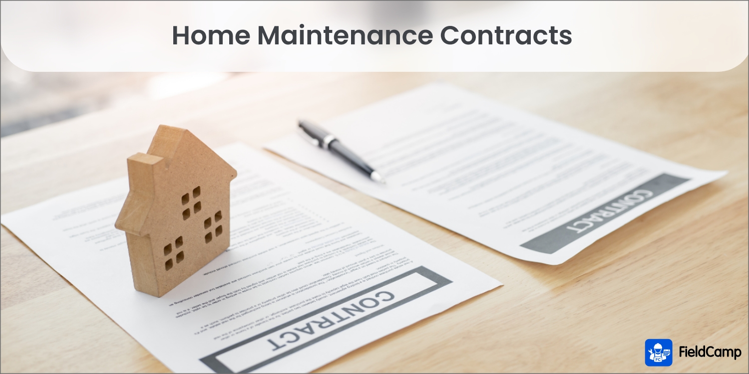 Home maintenance contracts