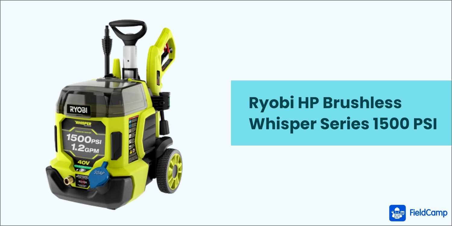 Ryobi HP Brushless Whisper Series 1500 PSI