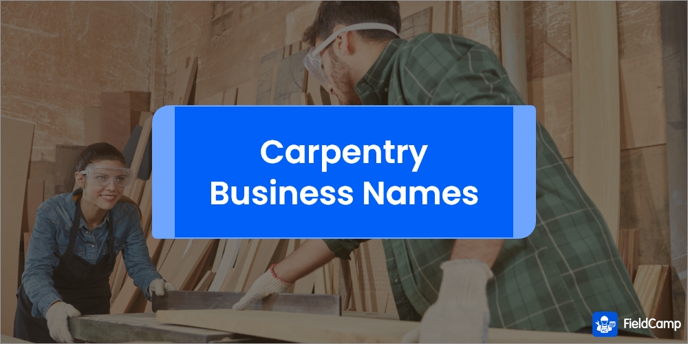 Carpentry business names ideas