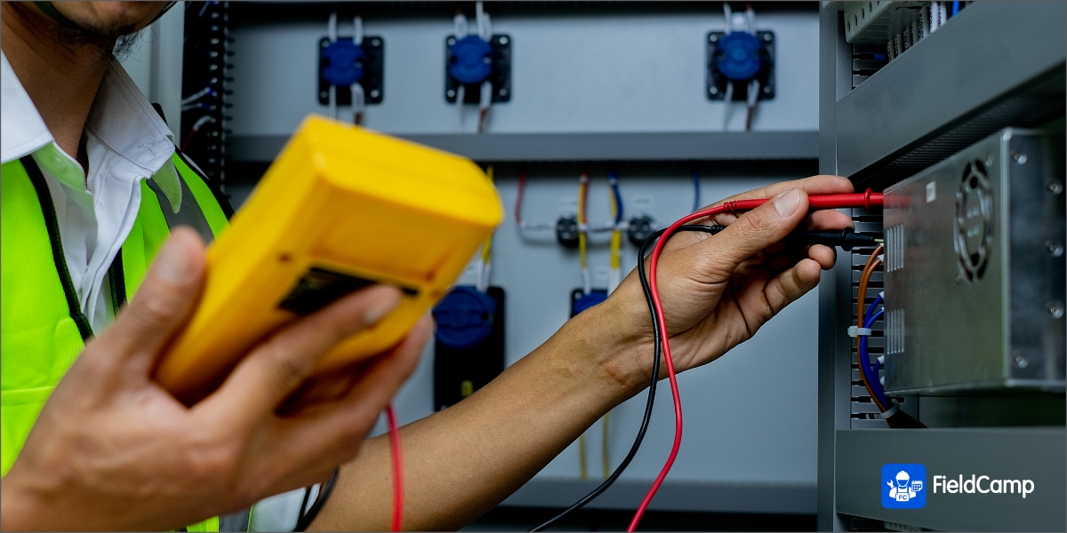 Know how to test electrical systems - electrician job description